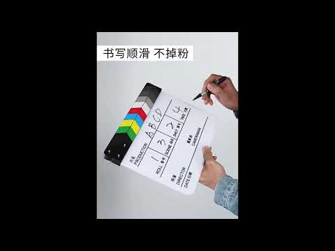 Bảng Đạo Diễn Clapper Board Bằng Nhựa 30×25 Cm | #WinWinShop88