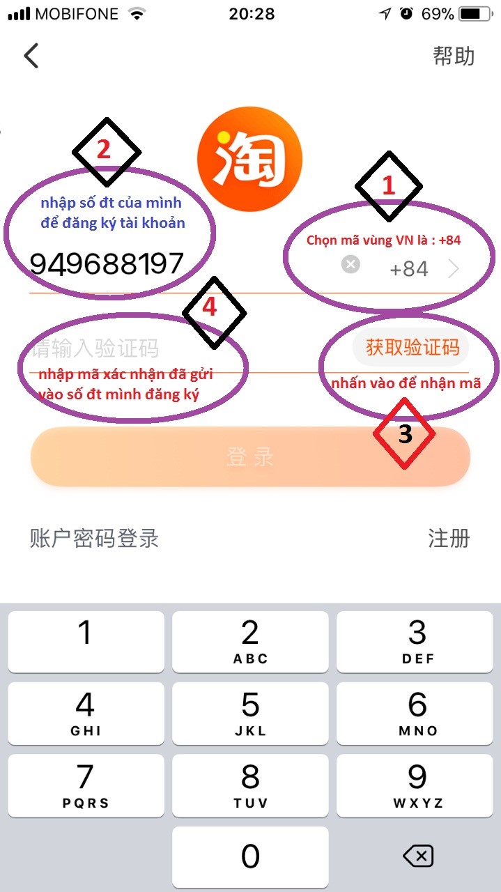 CACH TAO TAI KHOAN TAOBAO
