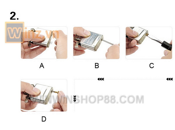 Bộ 2 hộp quẹt diêm xăng V.2 Quận Phú Nhuận