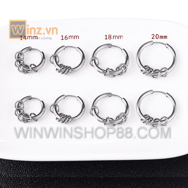 Bông tai Hàn Quốc 10mm BT321