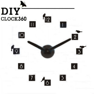 Đồng hồ dán tường tự tạo DIY Ver.2