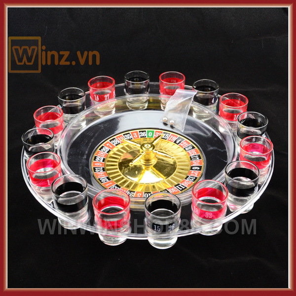 Vong-quay-may-man-trong-suot-Drinking-Roulette-Set