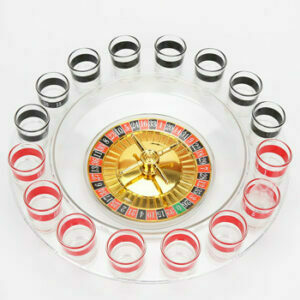 Vòng quay may mắn trong suốt (Drinking Roulette Set)