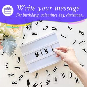Bảng Đèn LED A5 Lightbox Kèm Chữ Cái DIY – Bảng Menu Trang Trí Decor Chụp Ảnh, Ghi Thông Điệp Cute 5 Quận 1